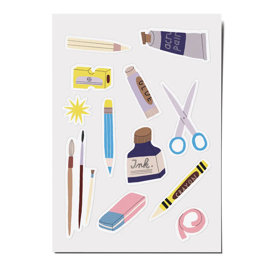 Stickerbogen „Schule“ | 3 Bögen