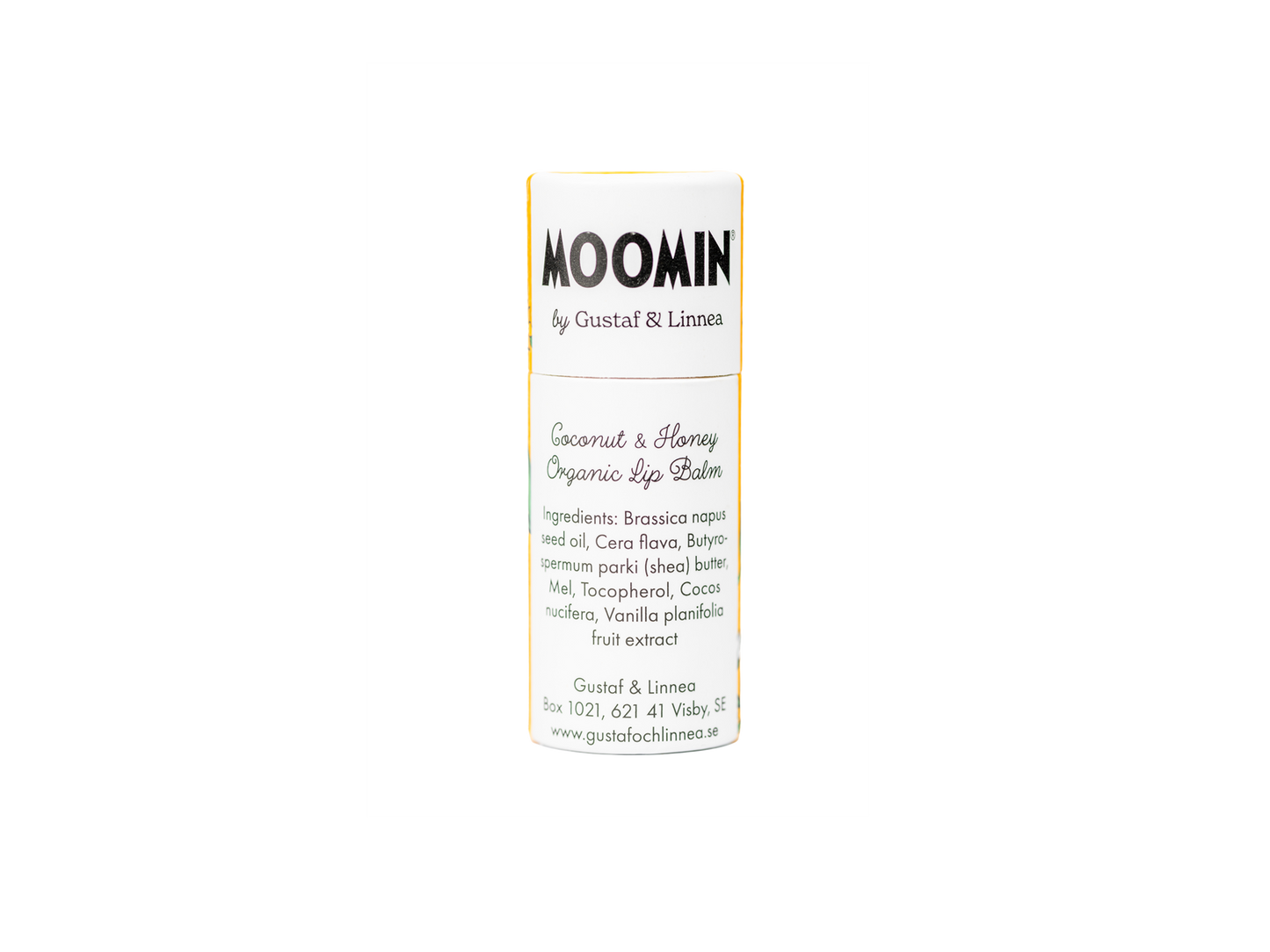 Moomin von G&L – Lippenbalsam mit Bienenwachs, Kokos und Honig