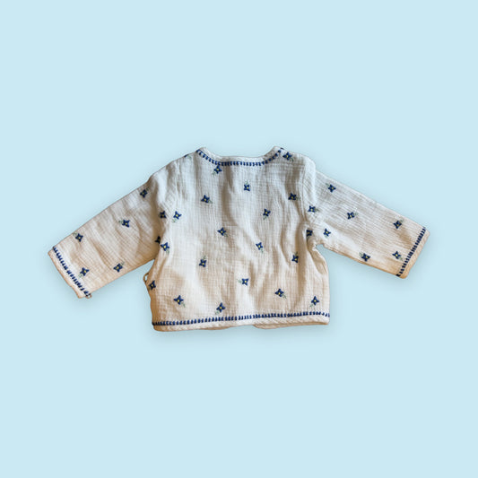 Leichte Jacke mit Stickerei