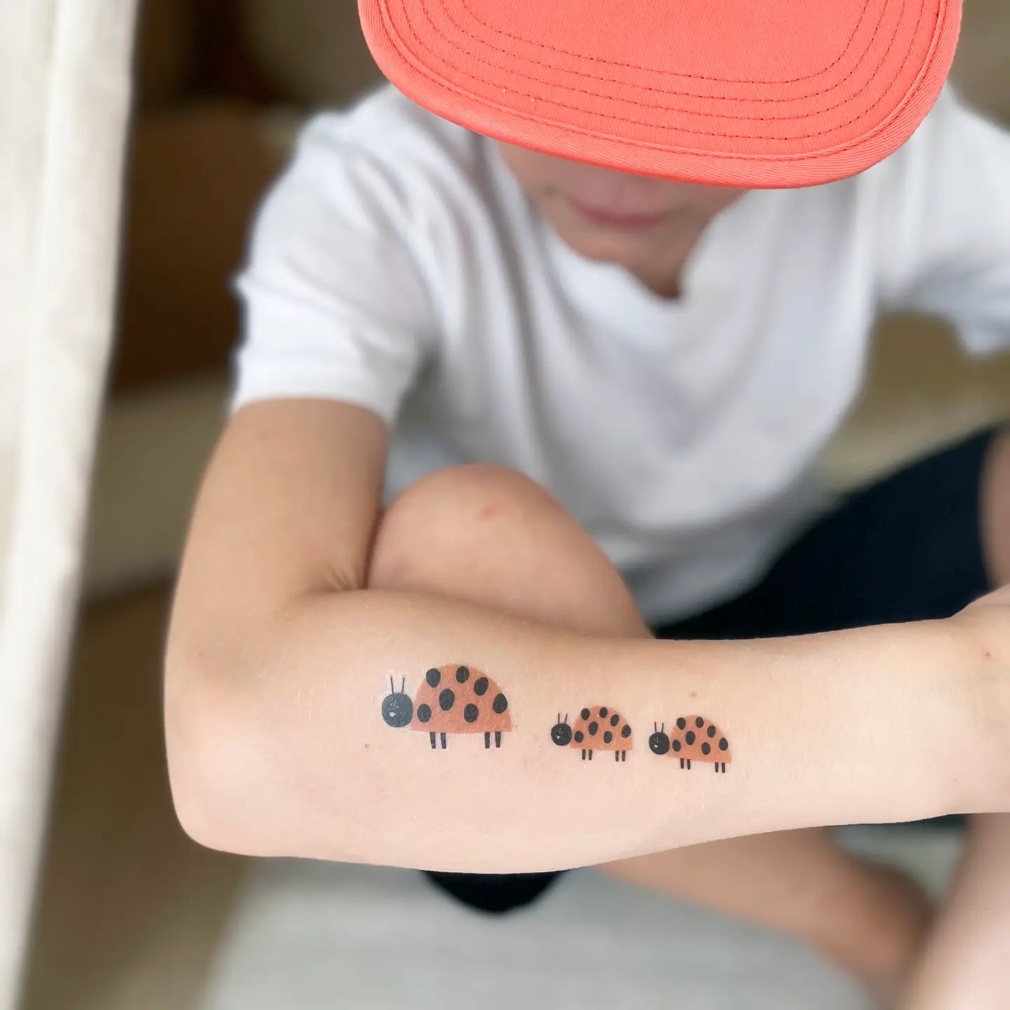 Bio Tattoos Marienkäfer