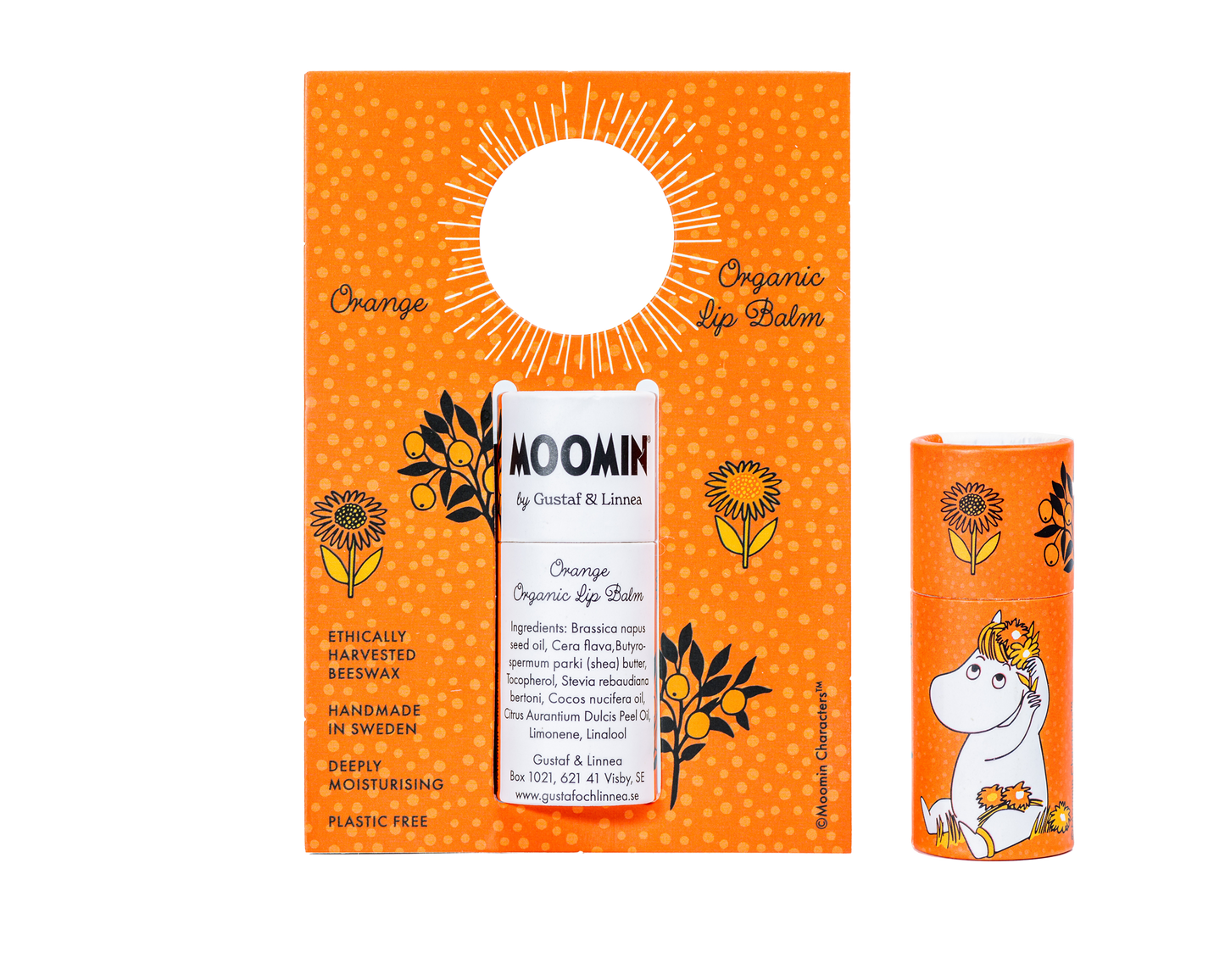 Moomin von G&L - Lippenbalsam mit Orangengeschmack