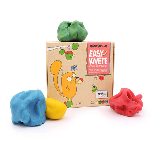 Bio-Easy-Knete vegan 4er Set "Yuki"