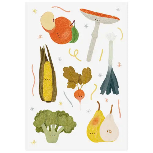 Bio Tattoos Obst und Gemüse