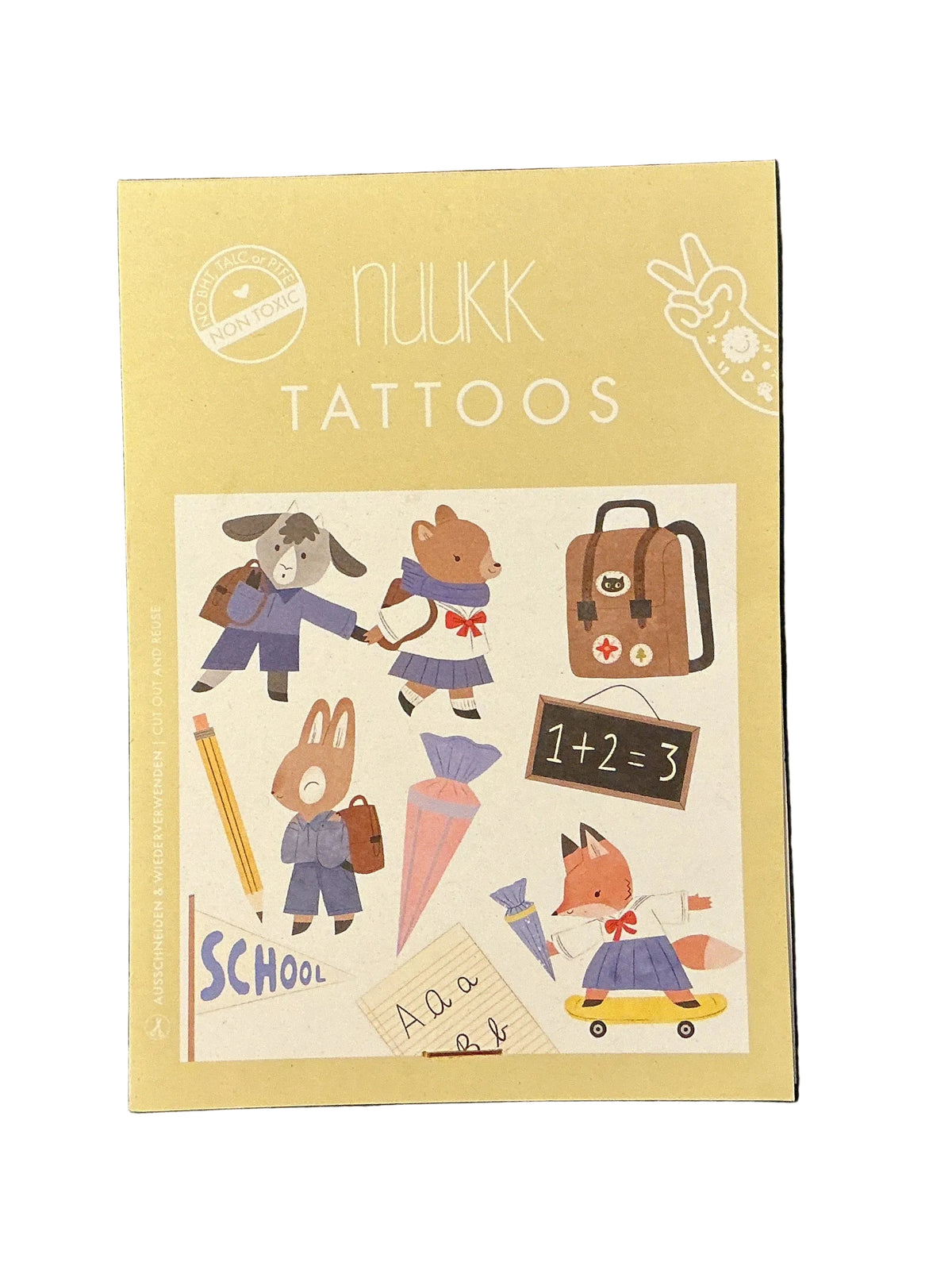 Kindertattoos “Schulkind”