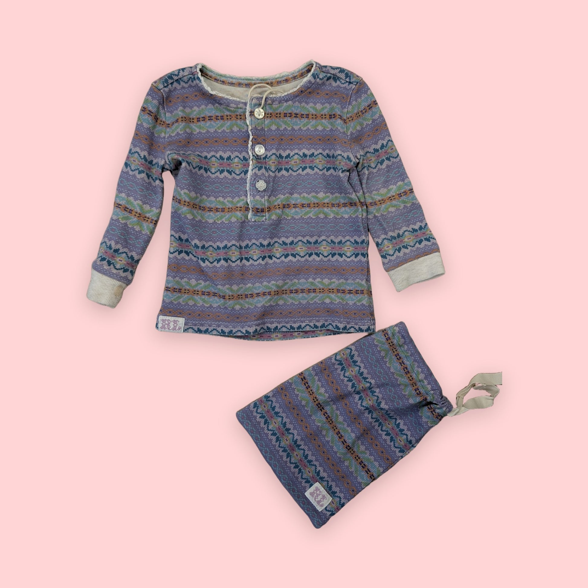 Longsleeve mit Beutel