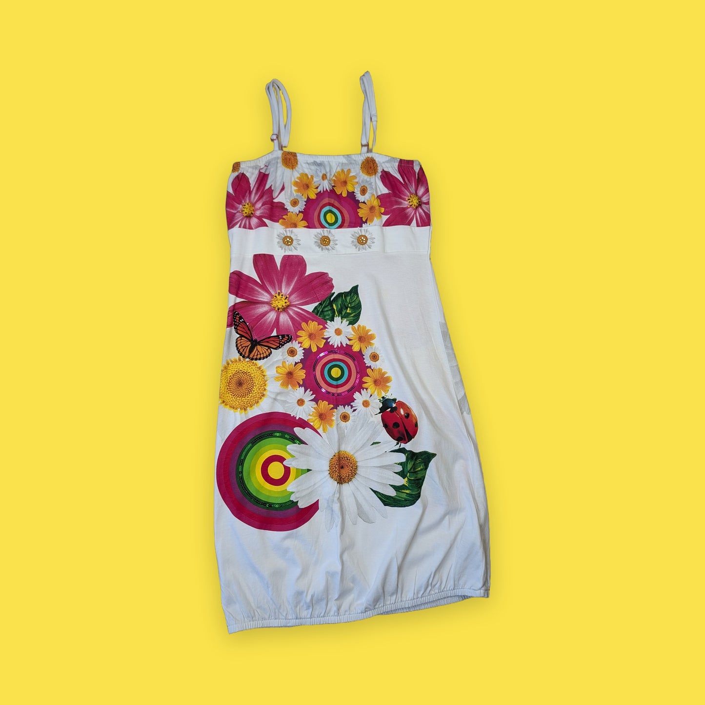 Kleid gemustert