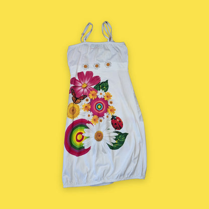 Kleid gemustert