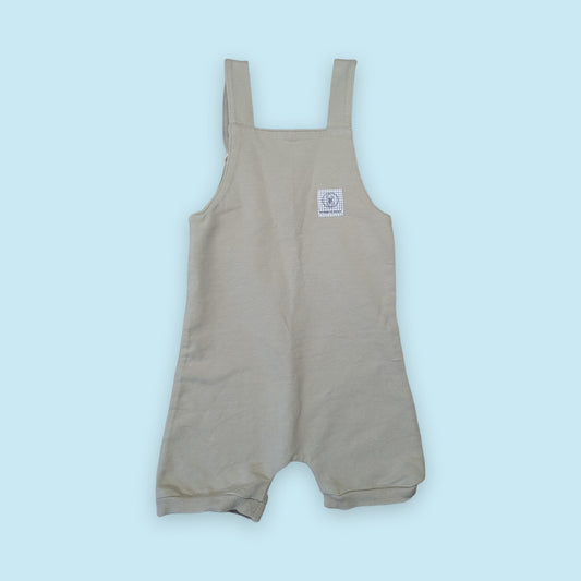 kurze Latzhose hell Olive