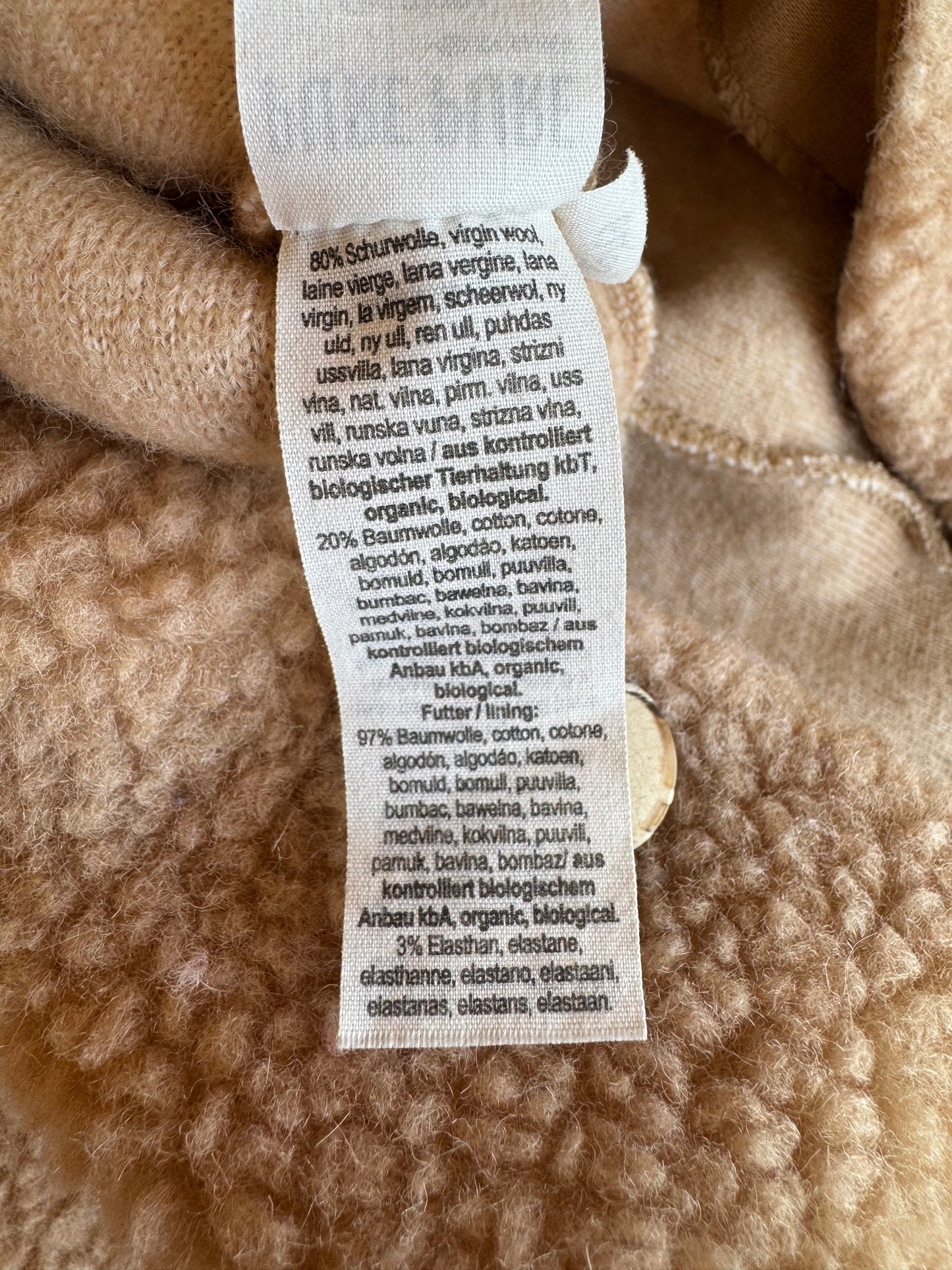 Wollfleece Anzug