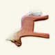Holz Pferd mittel