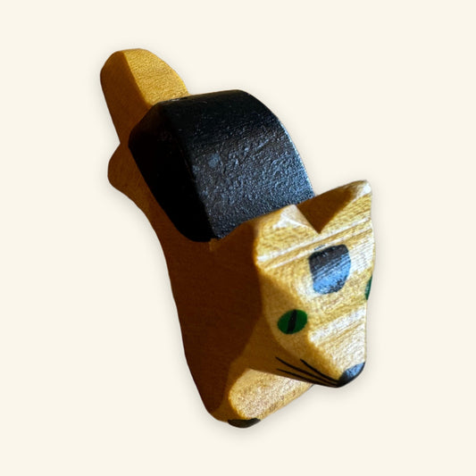 Holz Katze klein