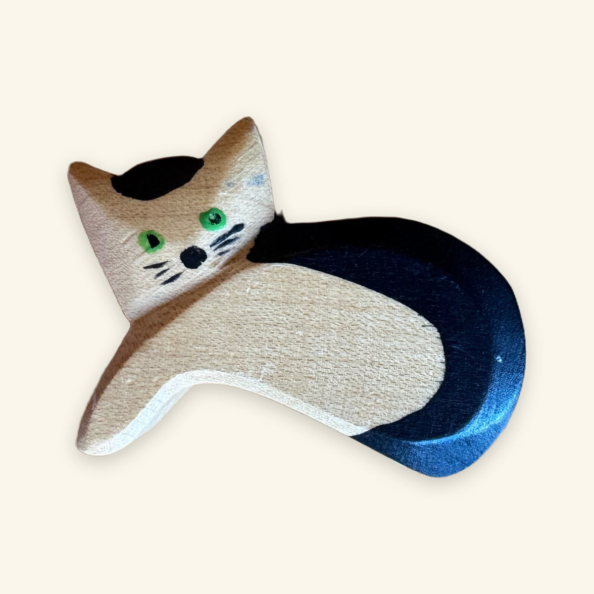 Holz Katze klein