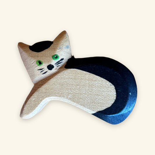Holz Katze klein