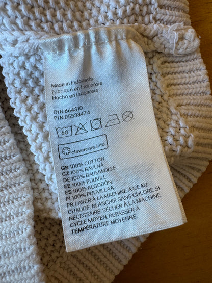 Strickjacke mit Kragen
