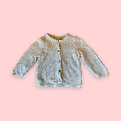Strickjacke mit Kragen