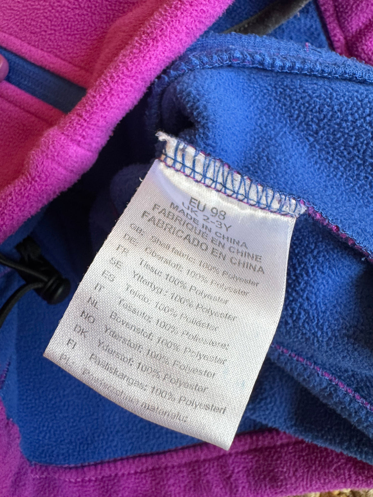 Fleece Jacke