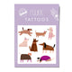 Kindertattoos “Hunde Crew”