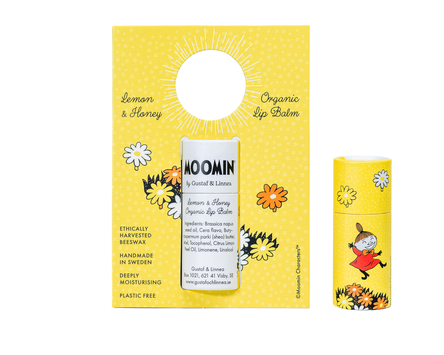 Moomin von G&L – Balsam mit Bienenwachs, Zitrone und Honig