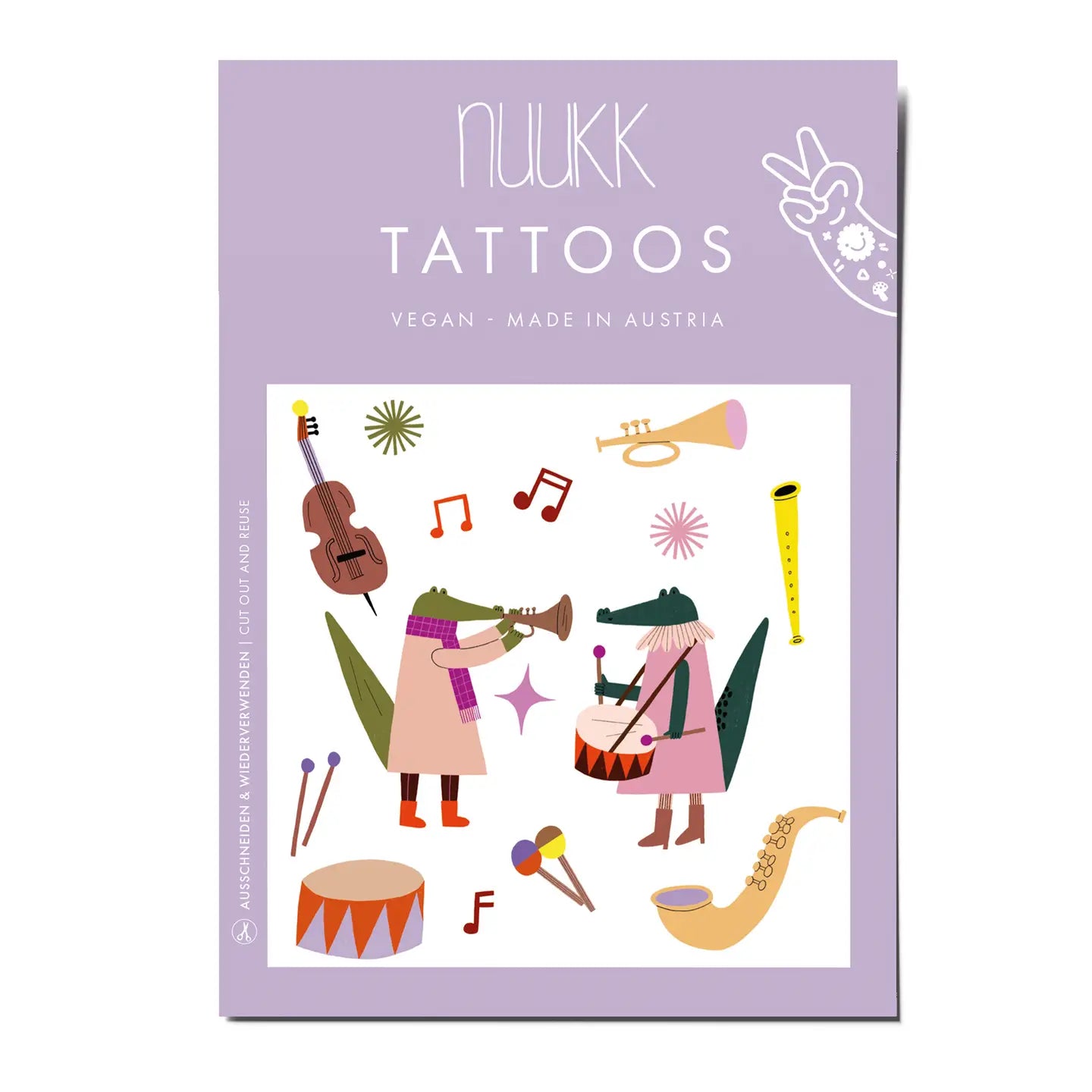 Kindertattoos “Krokodil”